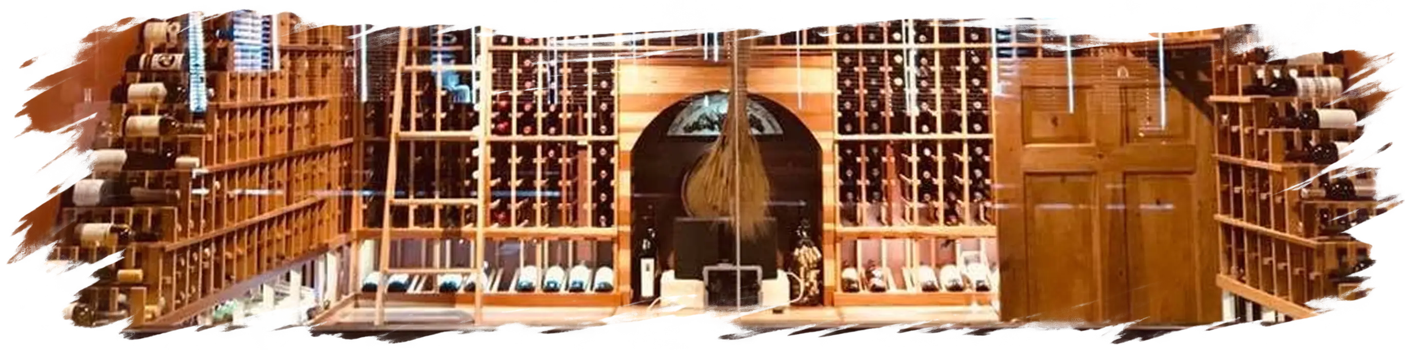 Wine vault at Corndance Tavern