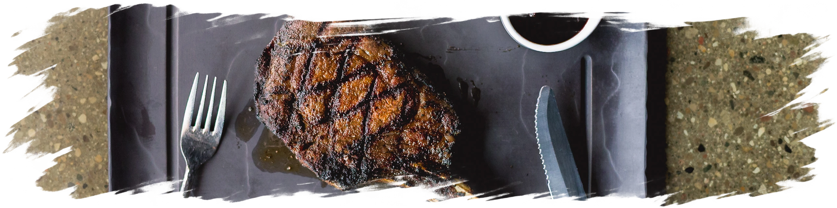 Char-grilled steak at Corndance Tavern